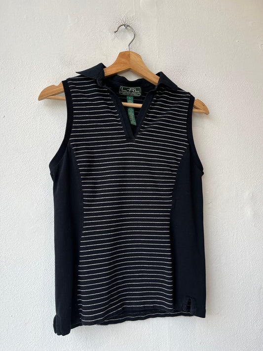 Y2K Lauren Active Collared Tank Top