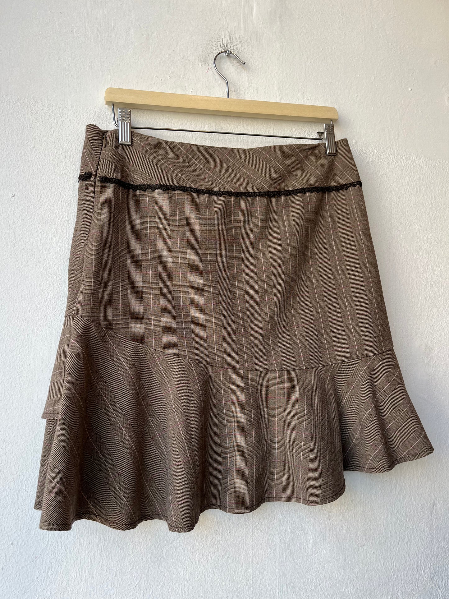 Y2K My Michelle Plaid Midi Skirt 31"