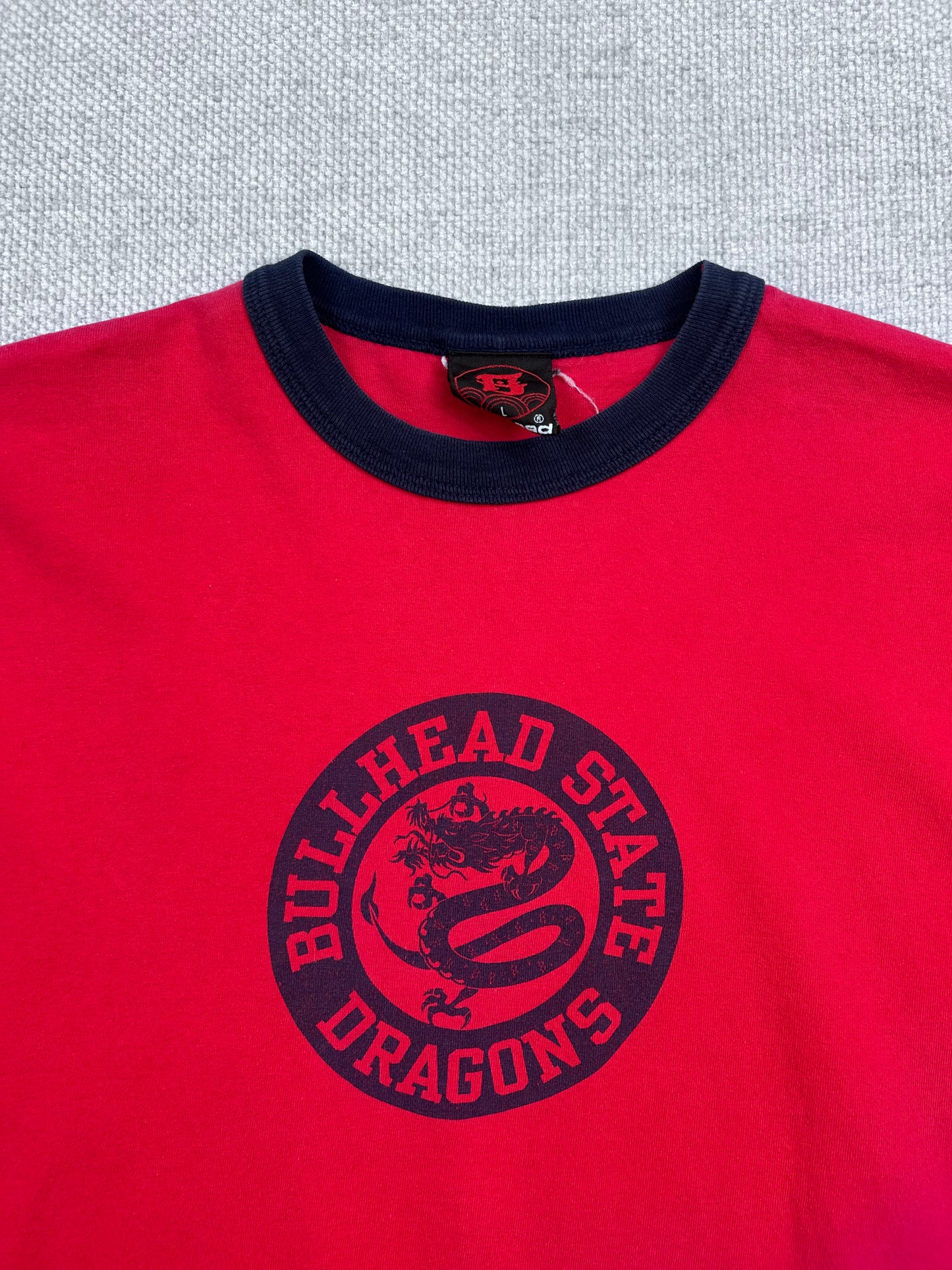 Y2K Bullhead Dragons Ringer Shirt