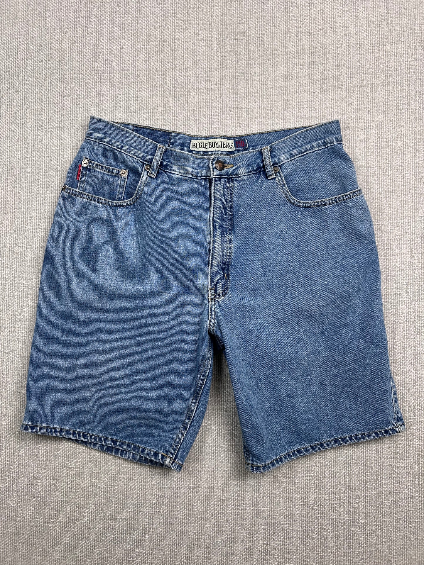90's Baggy Denim Shorts 31"