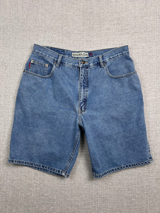 90's Baggy Denim Shorts 31"