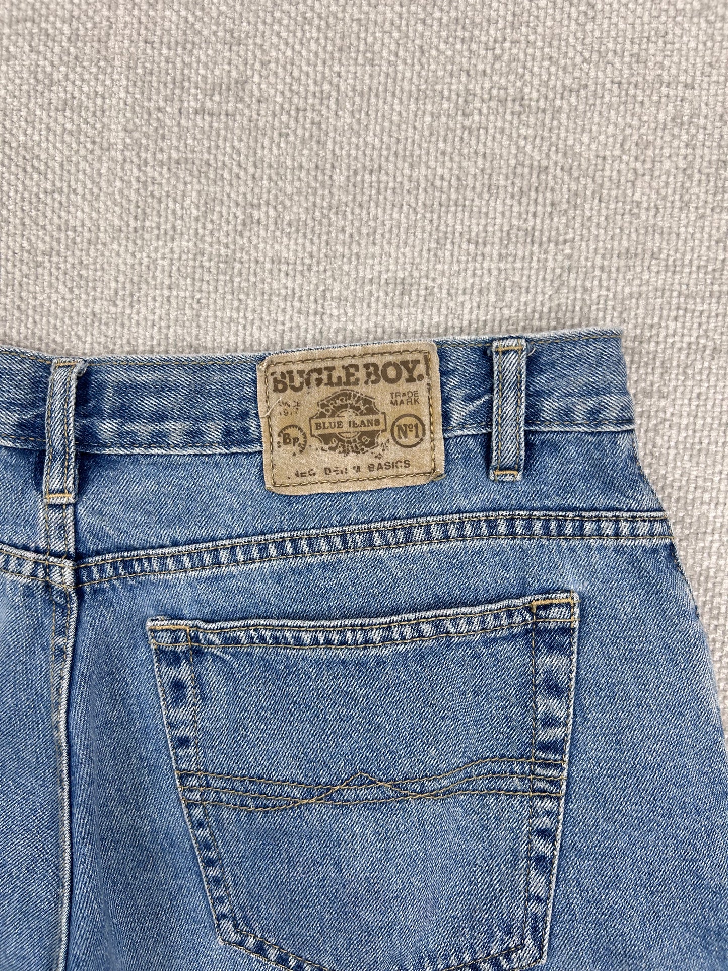 90's Baggy Denim Shorts 31"