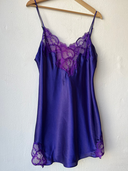 90's Victoria's Secret Purple Lace Dress