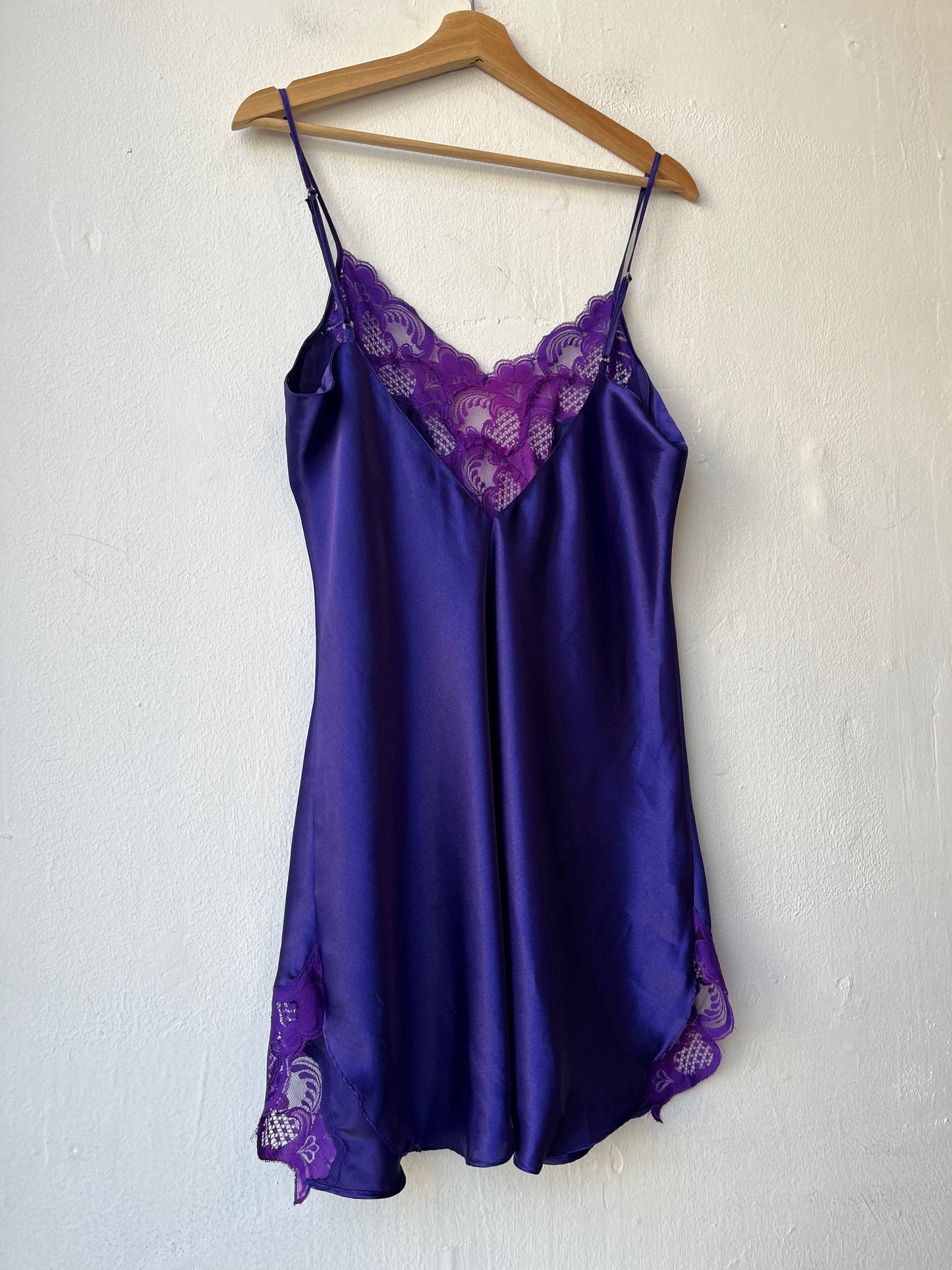 90's Victoria's Secret Purple Lace Dress