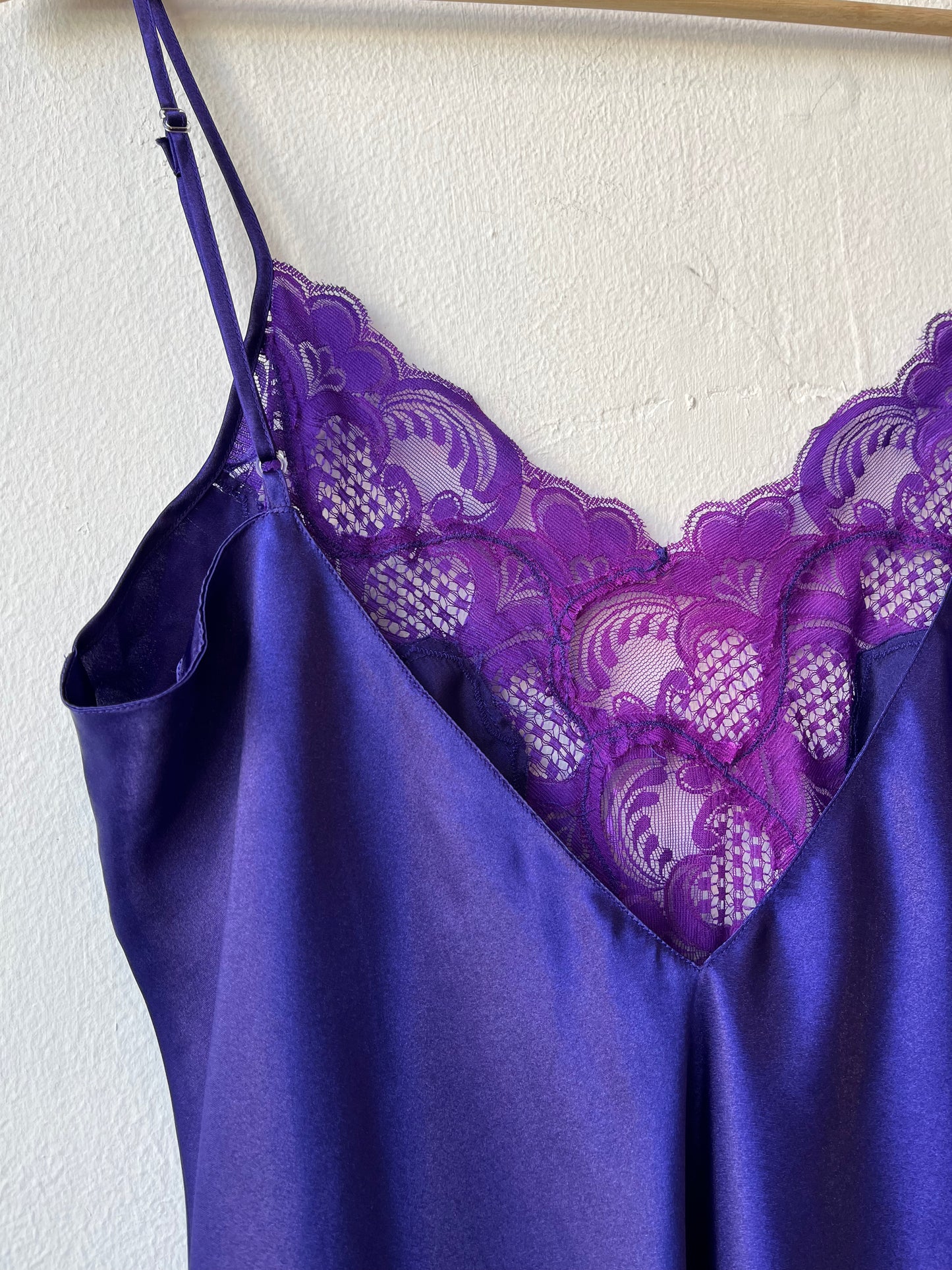 90's Victoria's Secret Purple Lace Dress