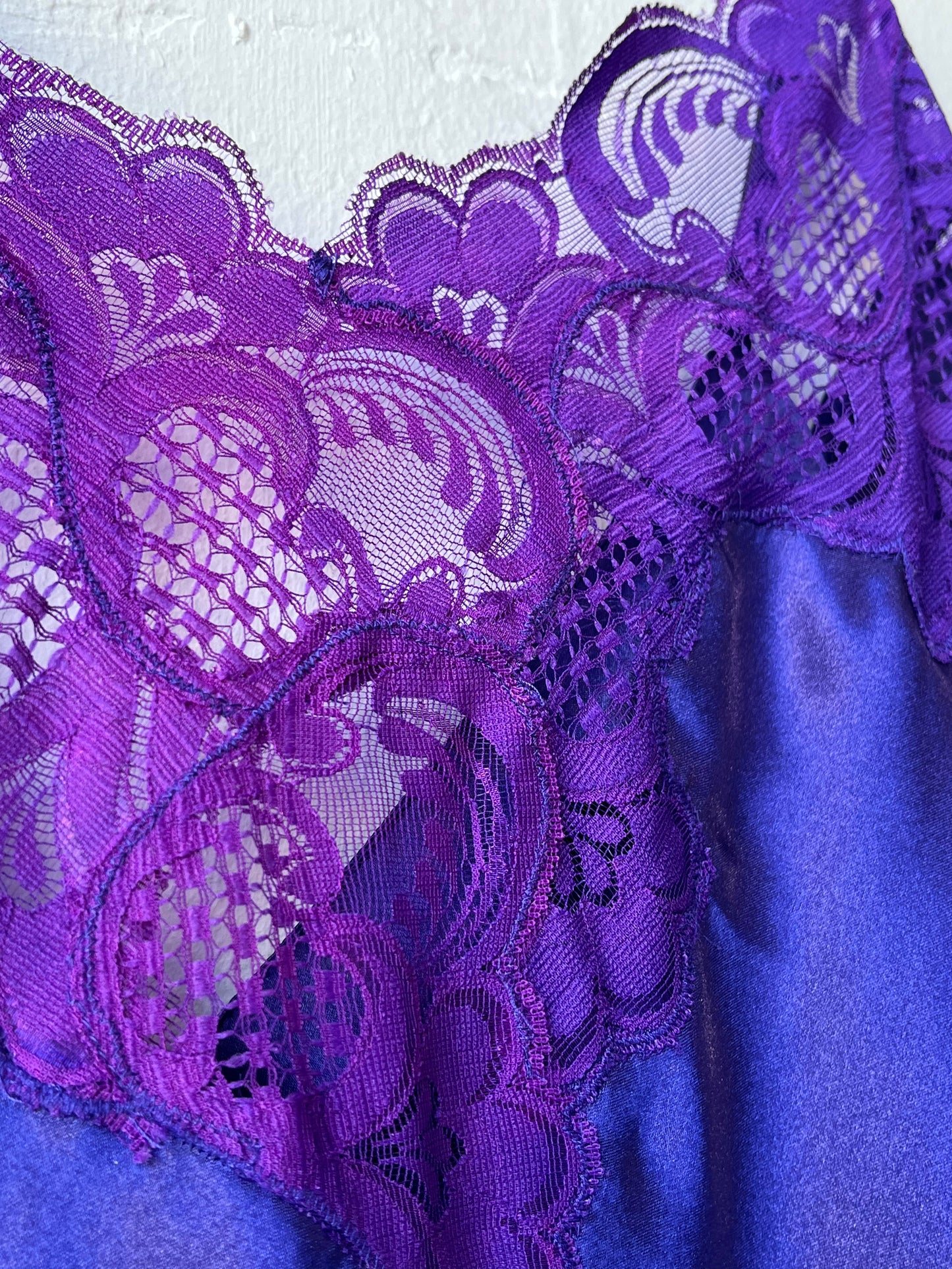90's Victoria's Secret Purple Lace Dress