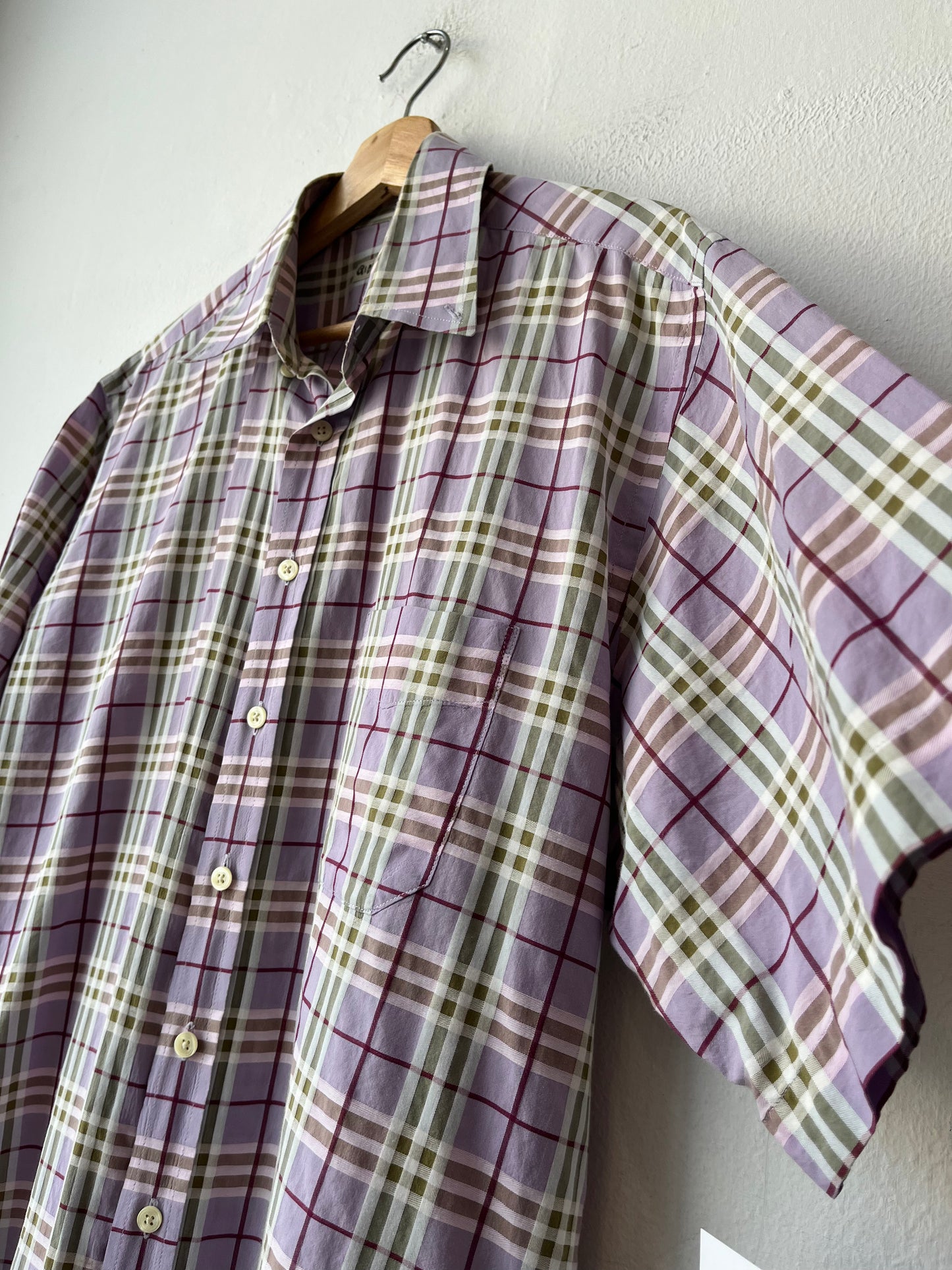 Y2K Burberry Button Down Shirt