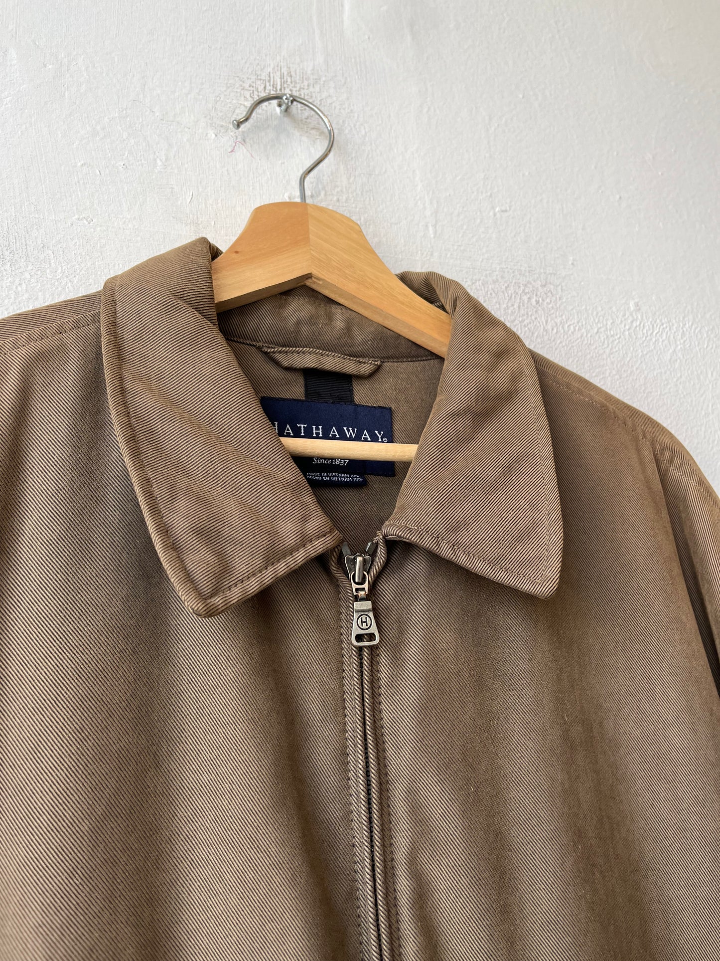 Y2K Brown Zip Up Jacket