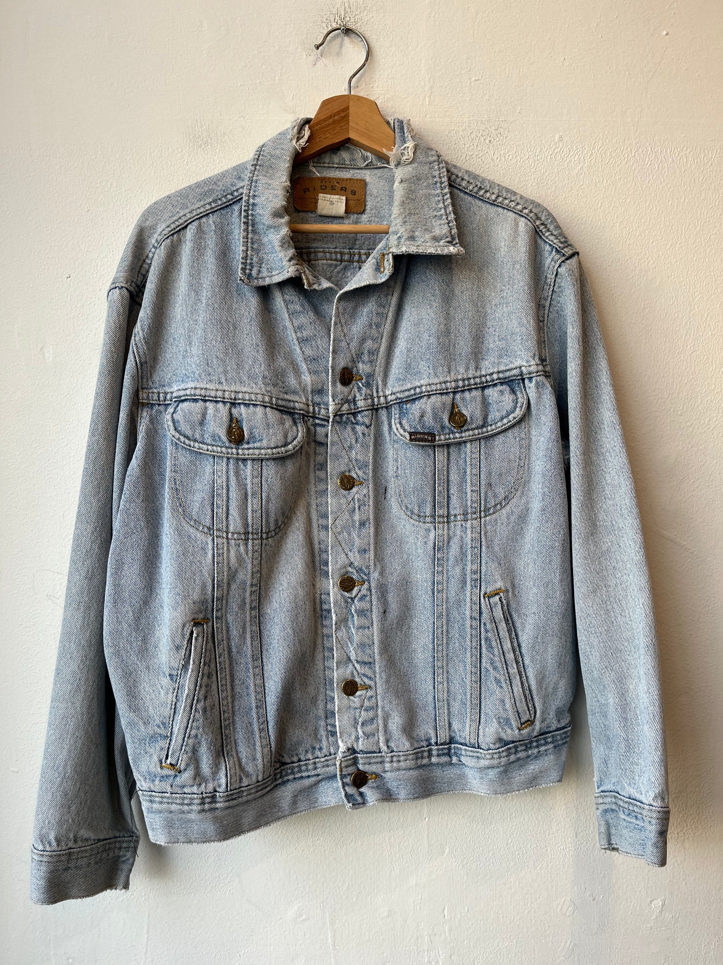 90's Light Wash Denim Jacket