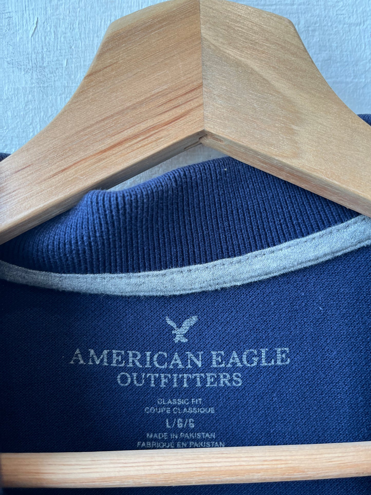 Y2K American Eagle Polo Shirt
