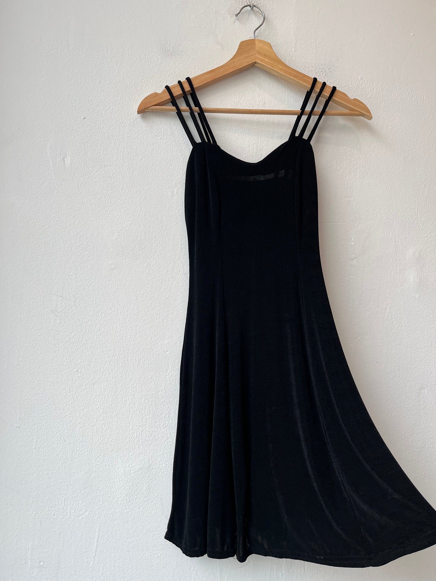 90's Sheer Black Mini Dress