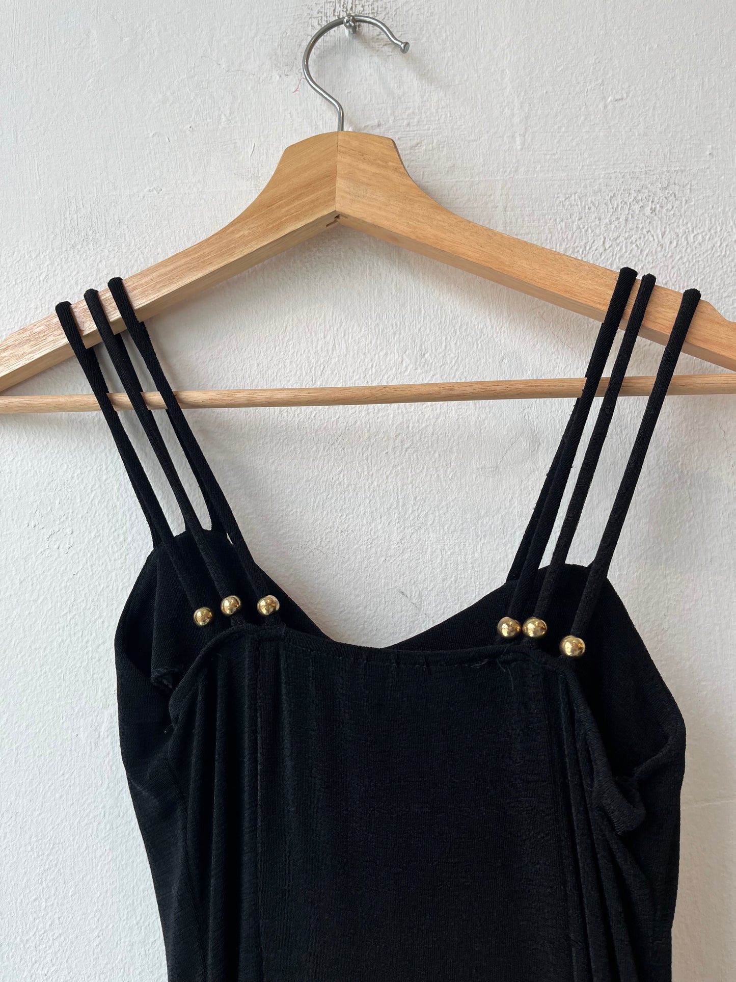 90's Sheer Black Mini Dress