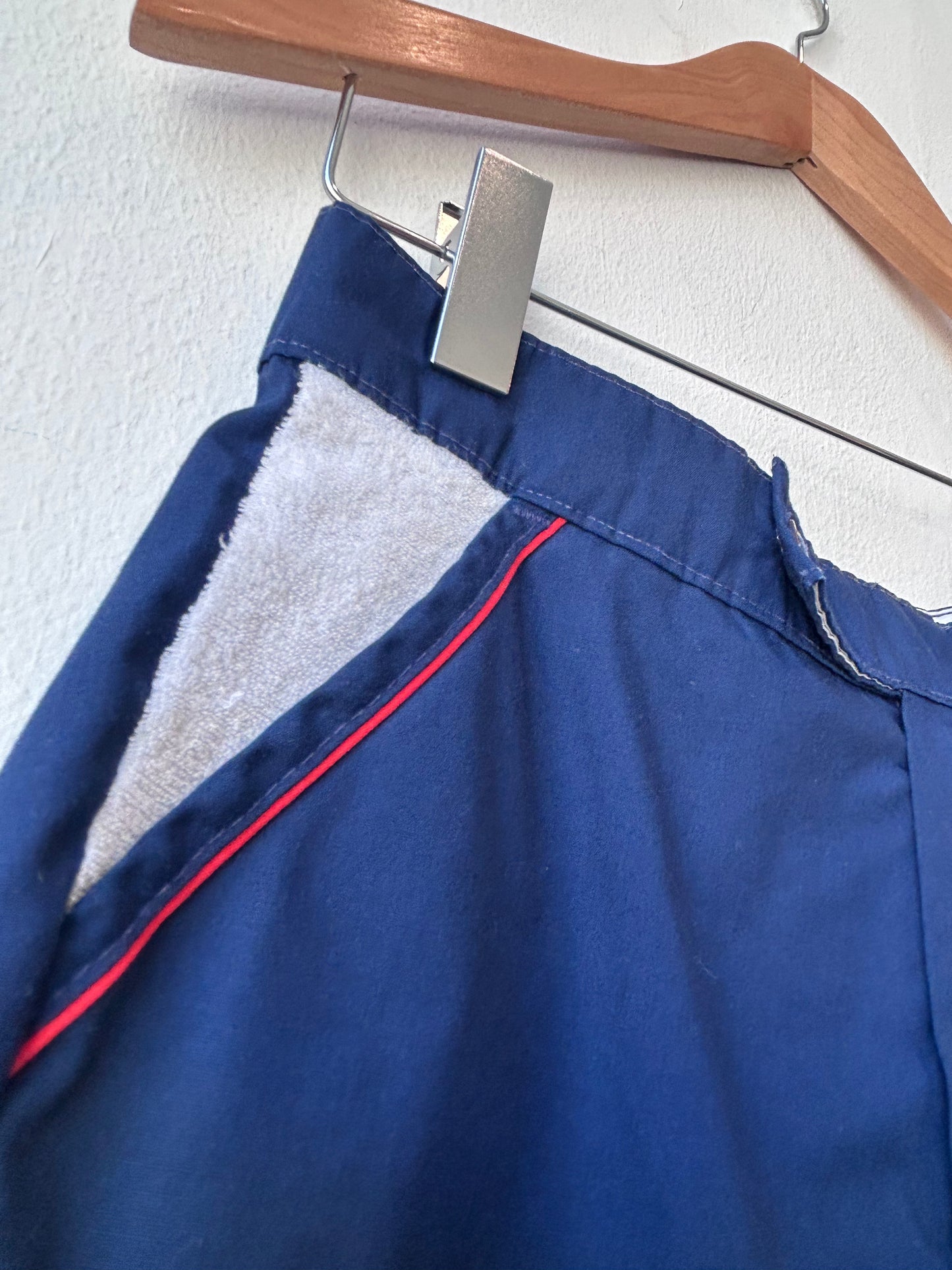 80's Cotton Red/White/Blue Shorts 29"