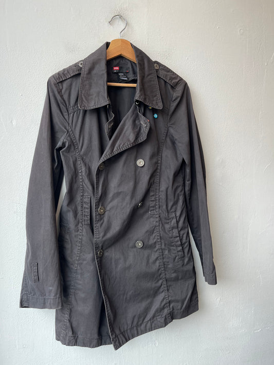 Y2K Diesel Trench Coat