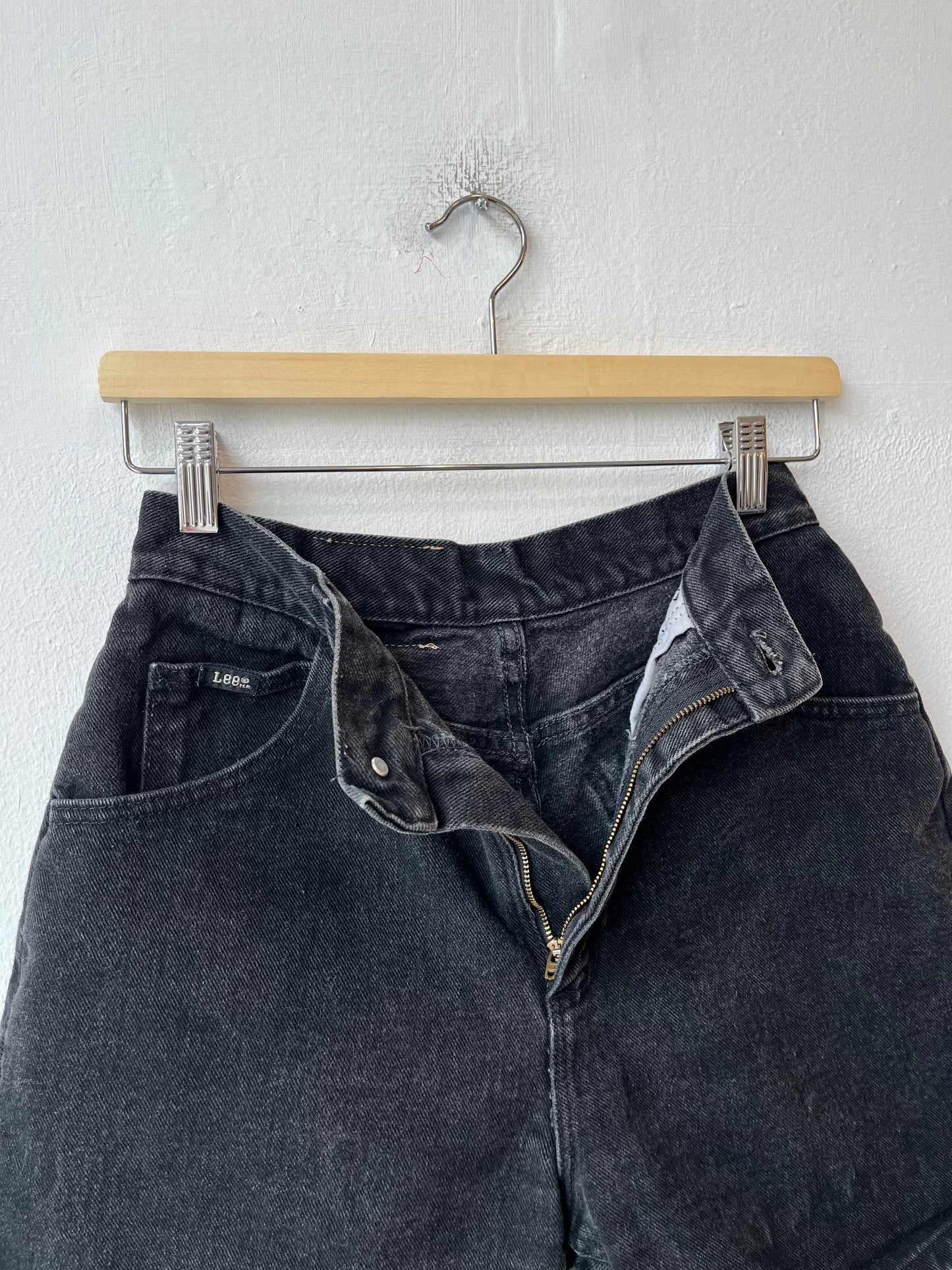 Y2K High Rise Denim Shorts 26"