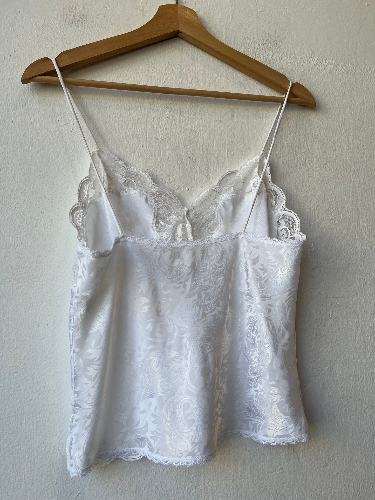 Y2K White Lace Camisole
