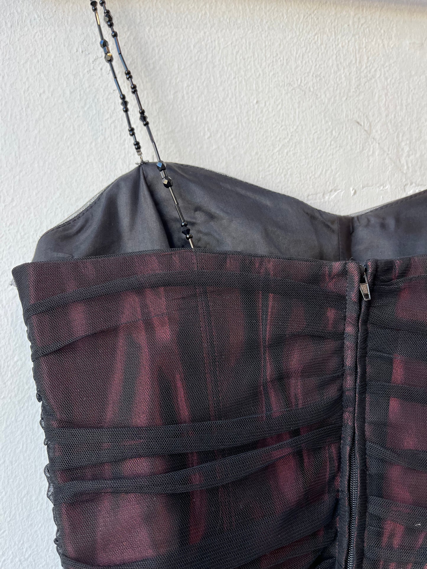 90's Beaded Corset Top