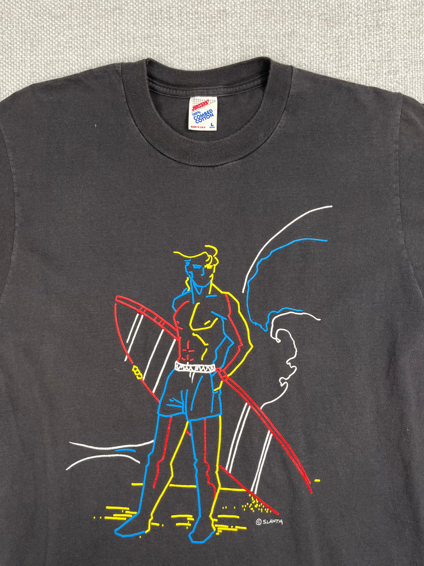 90's Neon Surfer T-Shirt