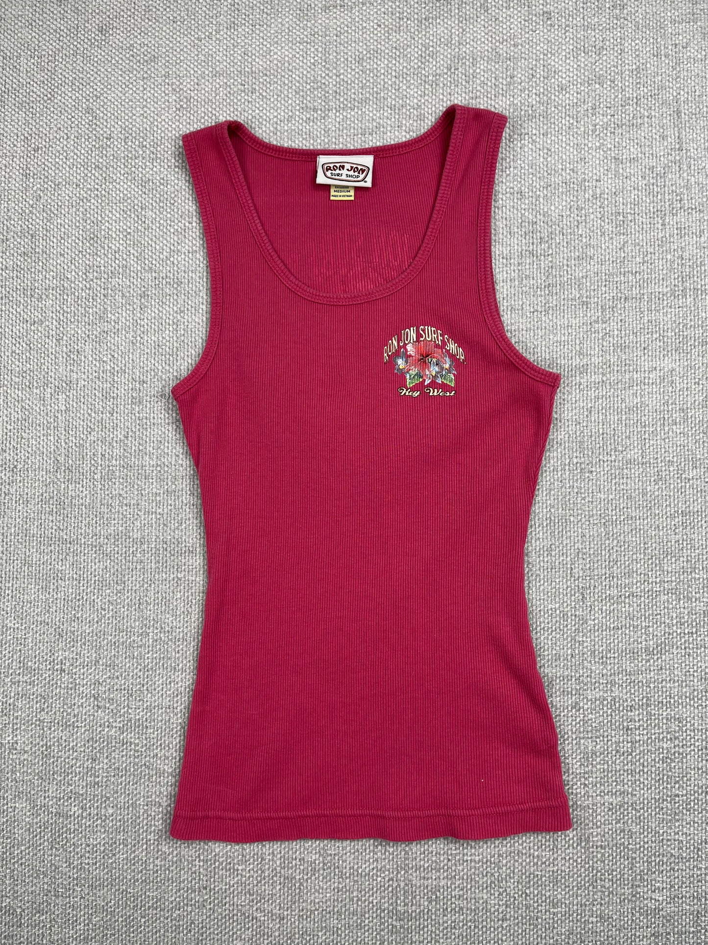 Y2K Pink Ron Jon Tank Top