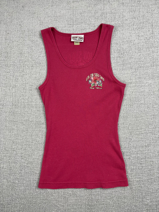 Y2K Pink Ron Jon Tank Top