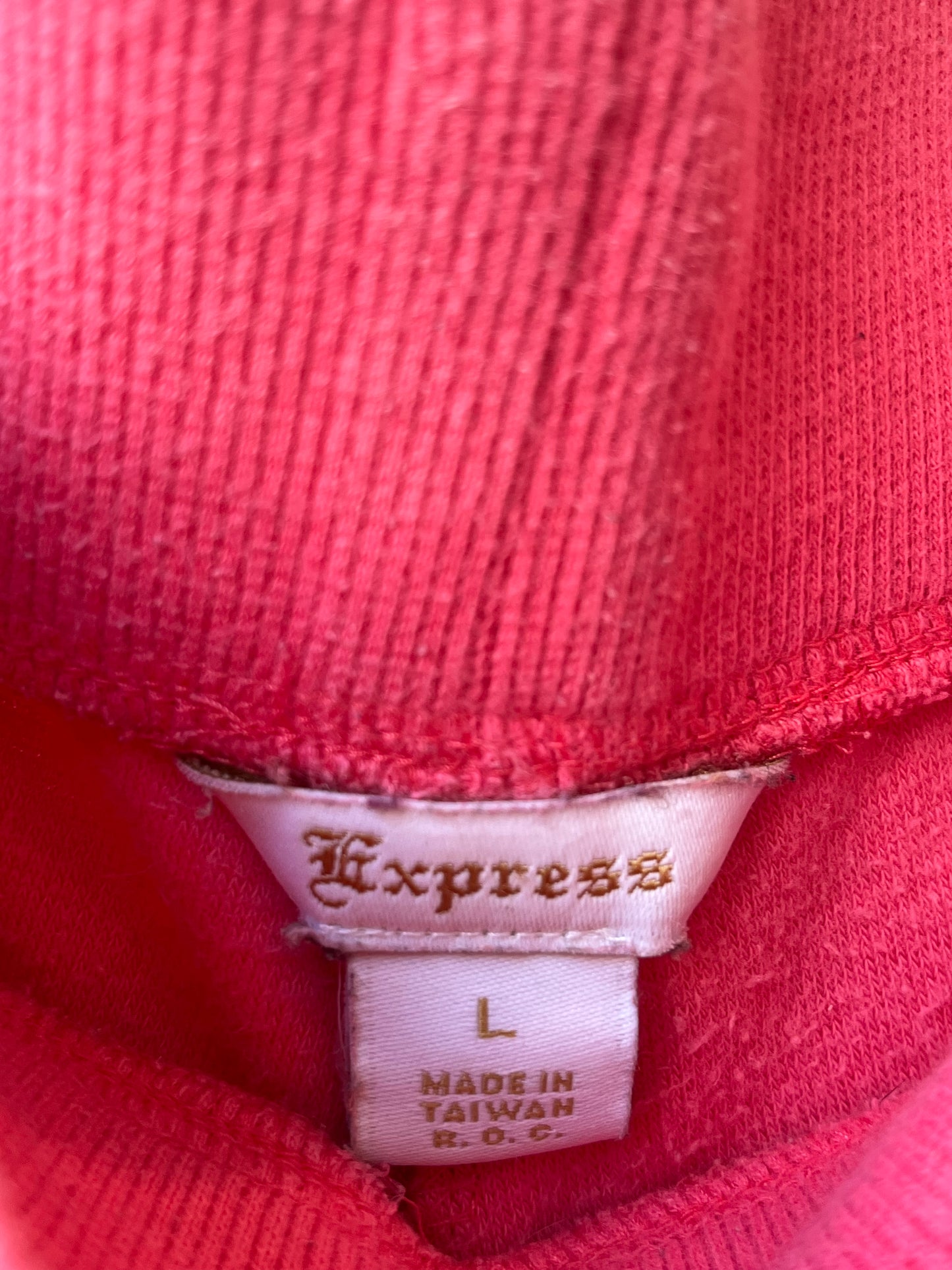 Y2K Pink Terry Mini Shorts 32"