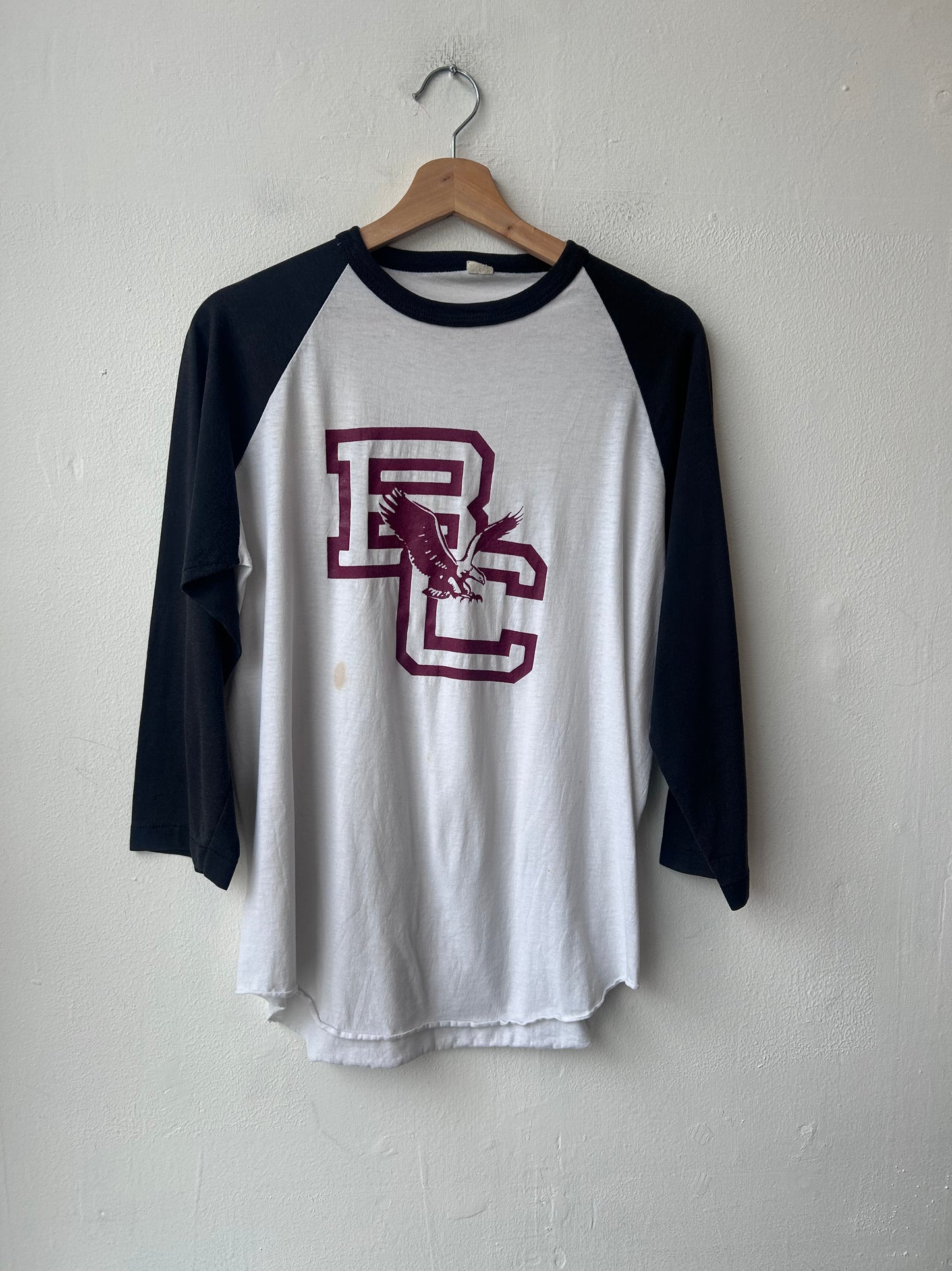 80's Boston College Raglan Shirt