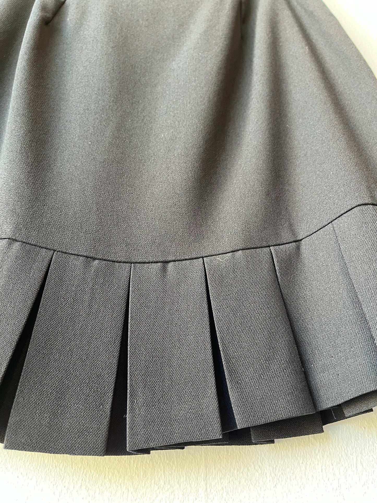 90's Black Midi Skirt 26"