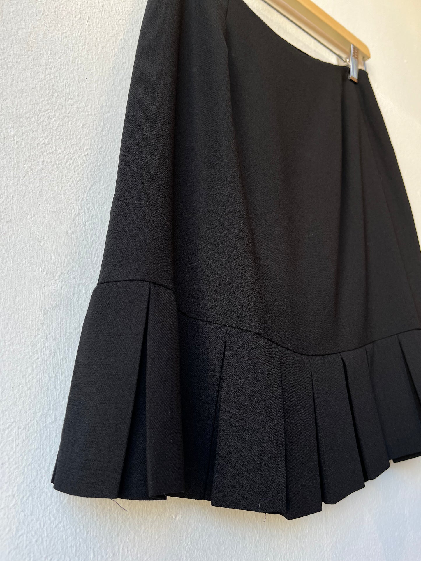 90's Black Midi Skirt 26"