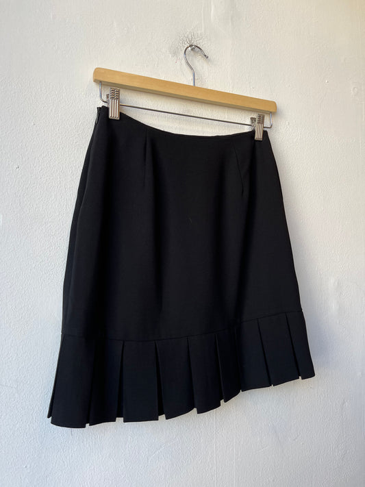 90's Black Midi Skirt 26"