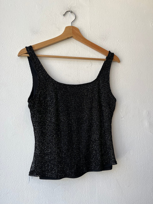 90's Sparkly Tank Top