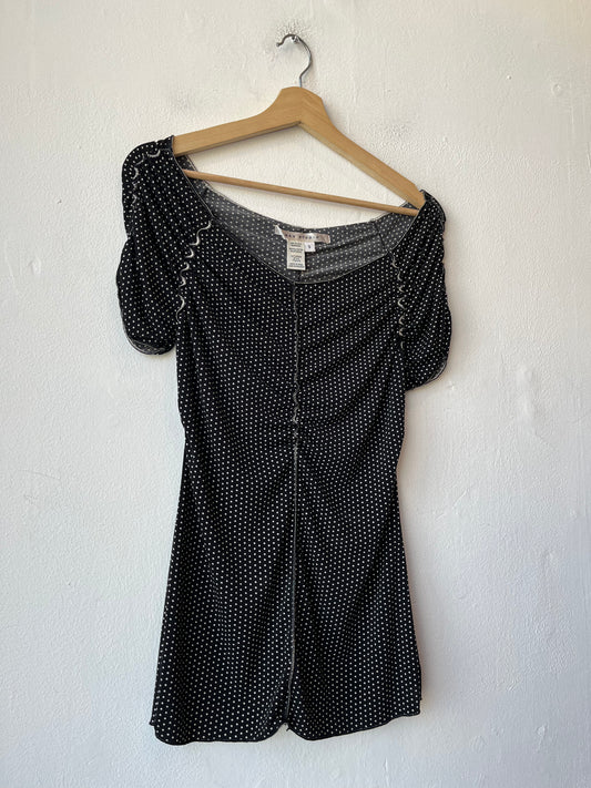 Y2K Polka Dot Top