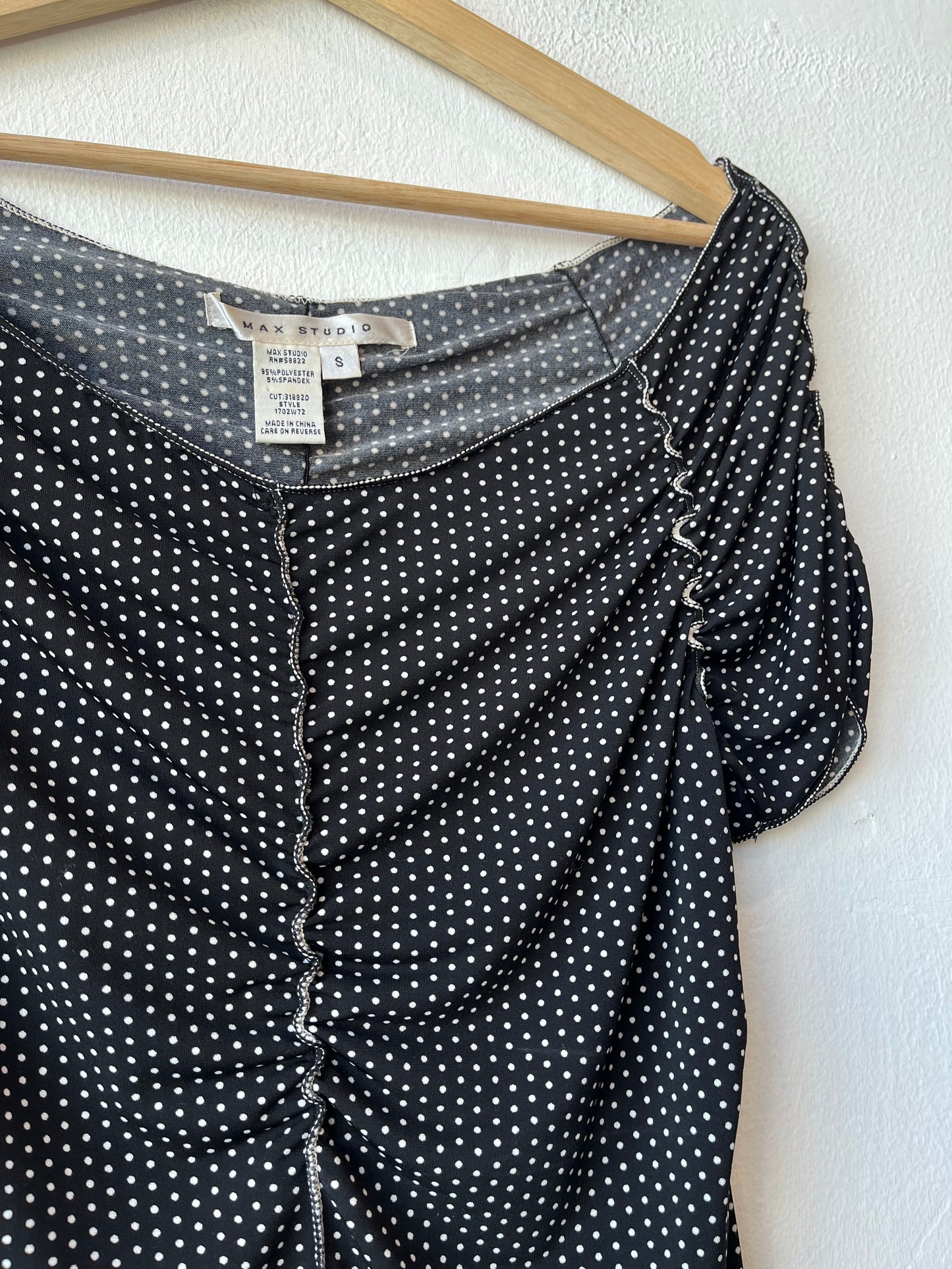 Y2K Polka Dot Top
