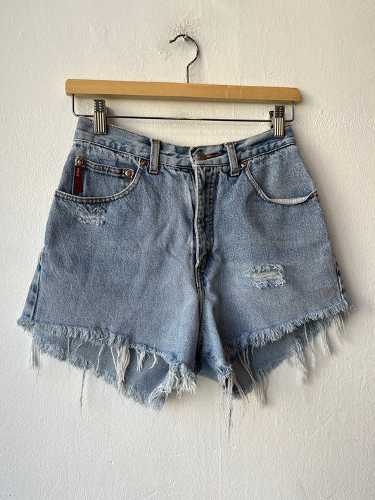 90's Crazy Horse Cutoff Denim Shorts 26"