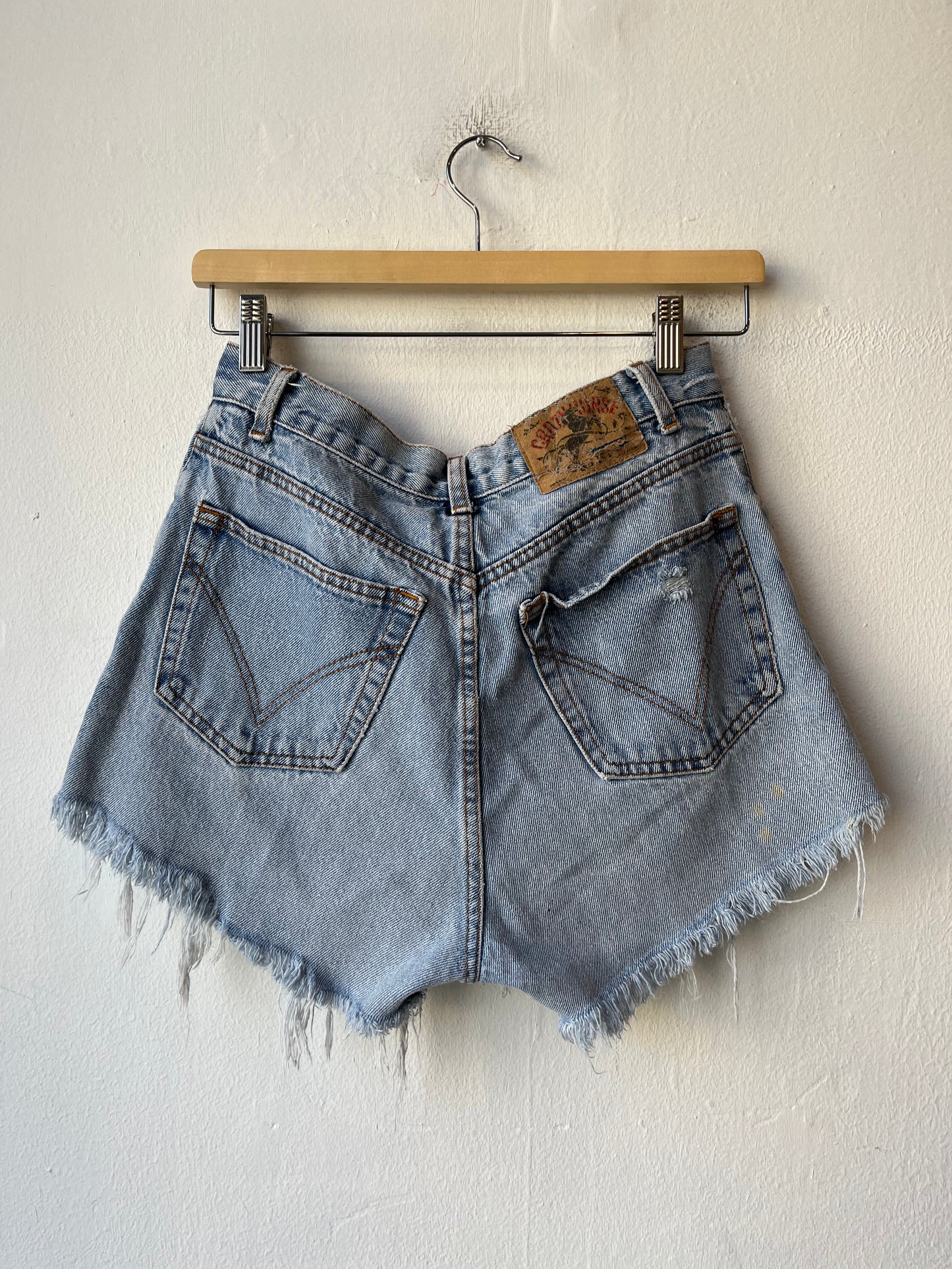 90's Crazy Horse Cutoff Denim Shorts 26"