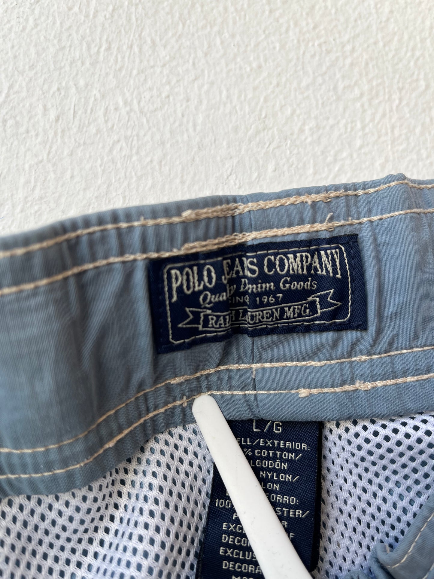 Y2K Polo Jeans Swim Trunks 34-40"