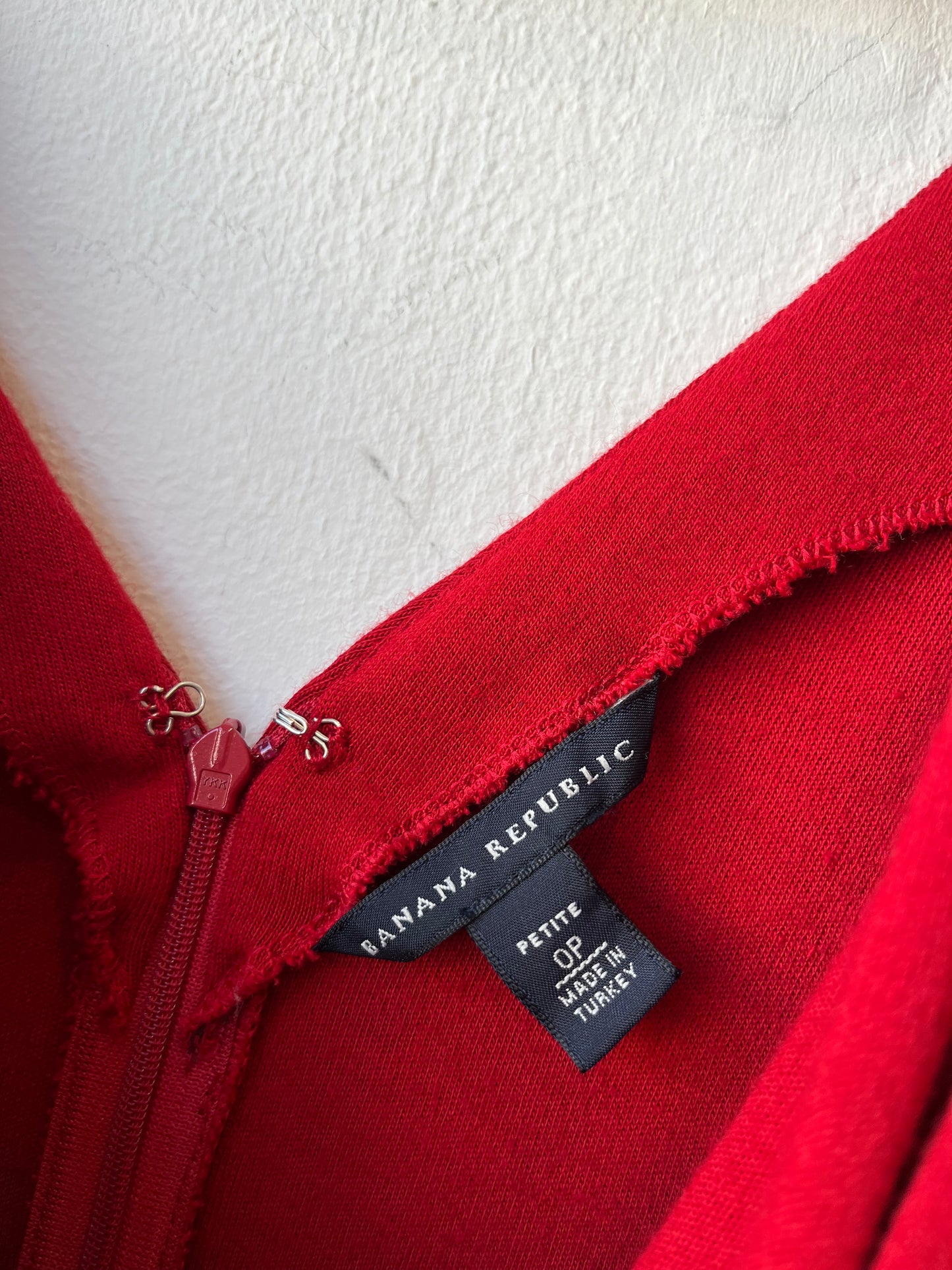 Y2K Red Banana Republic Dress