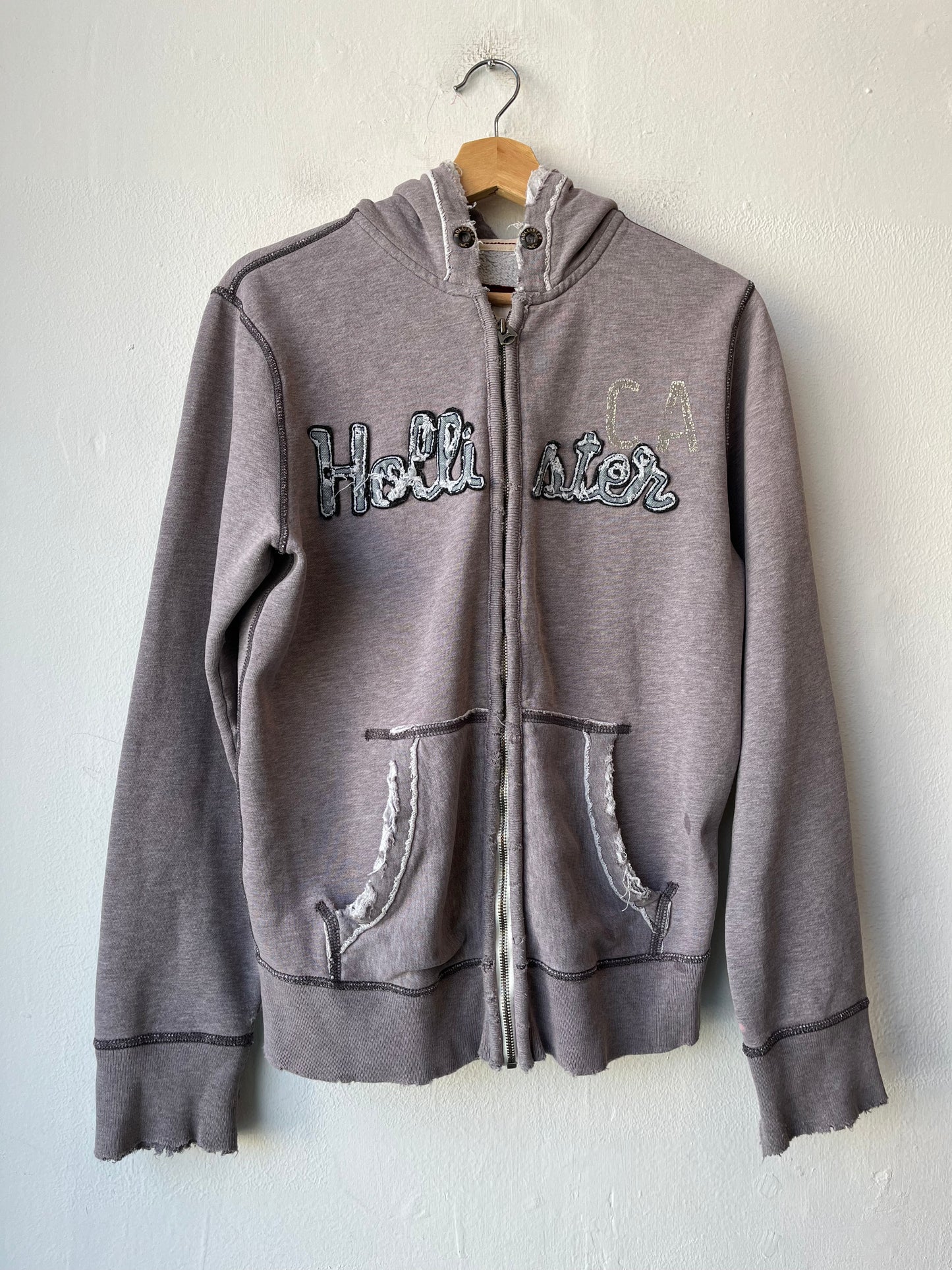Y2K Hollister Zip Up Sweatshirt