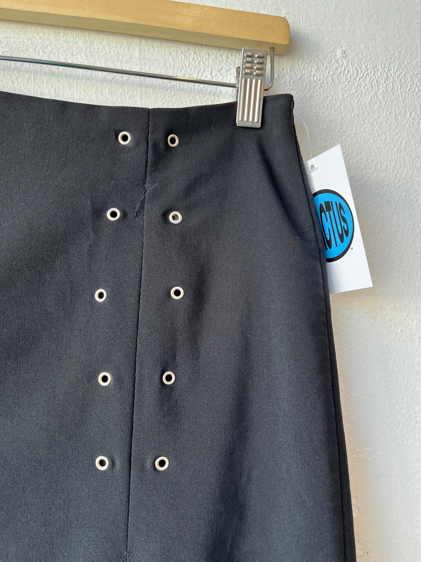 90's Grommet Midi Skirt 27"