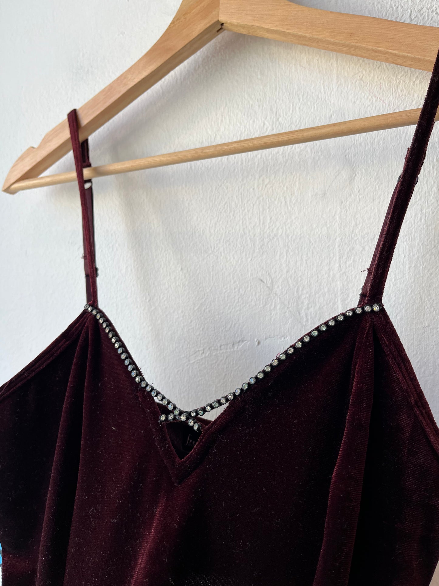 Y2K Fredrick's Velour Mini Dress