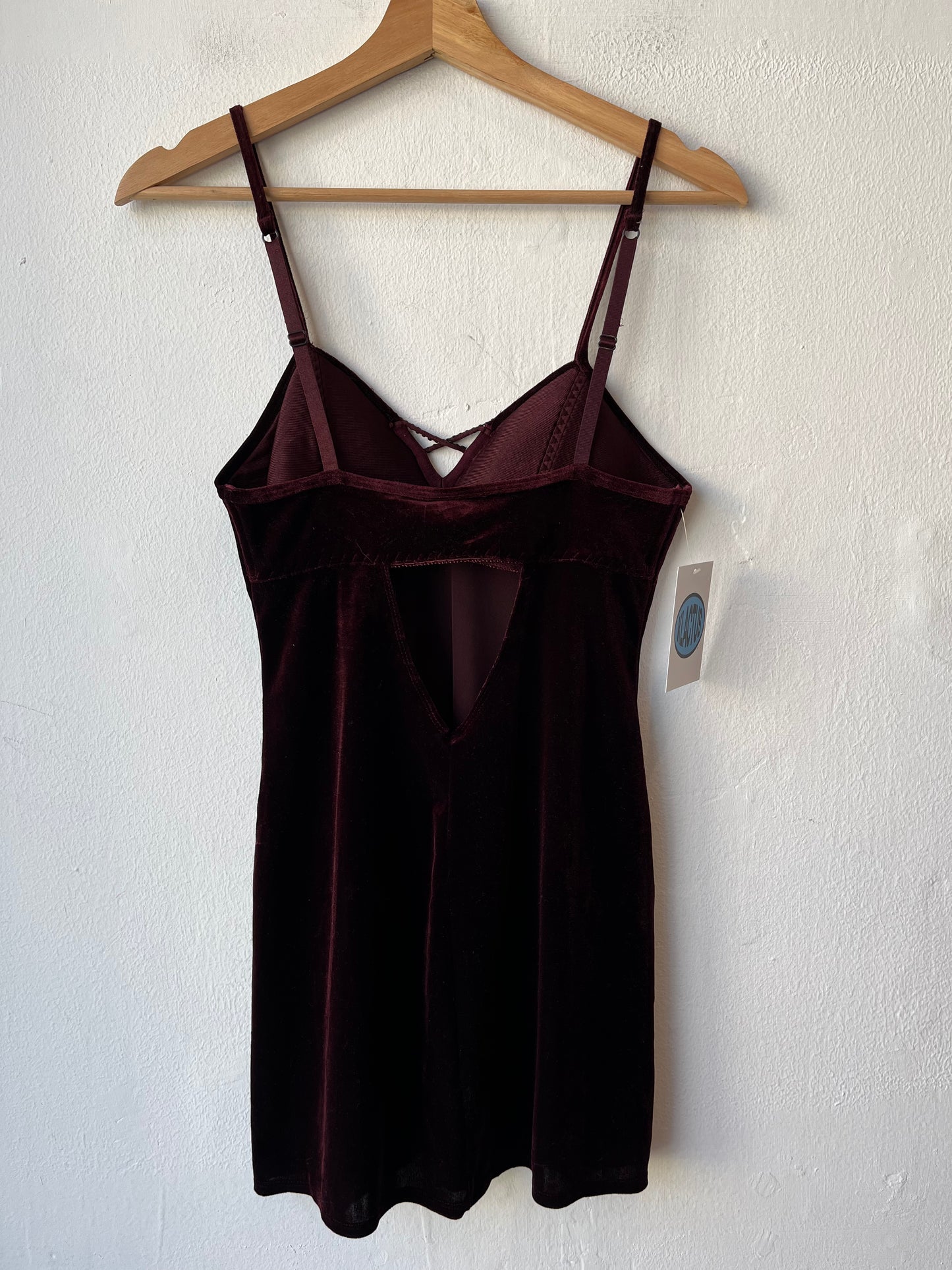 Y2K Fredrick's Velour Mini Dress