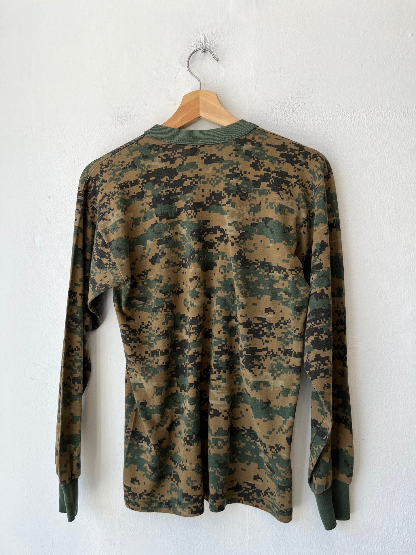 Y2K Digi Camo Long Sleeve Shirt