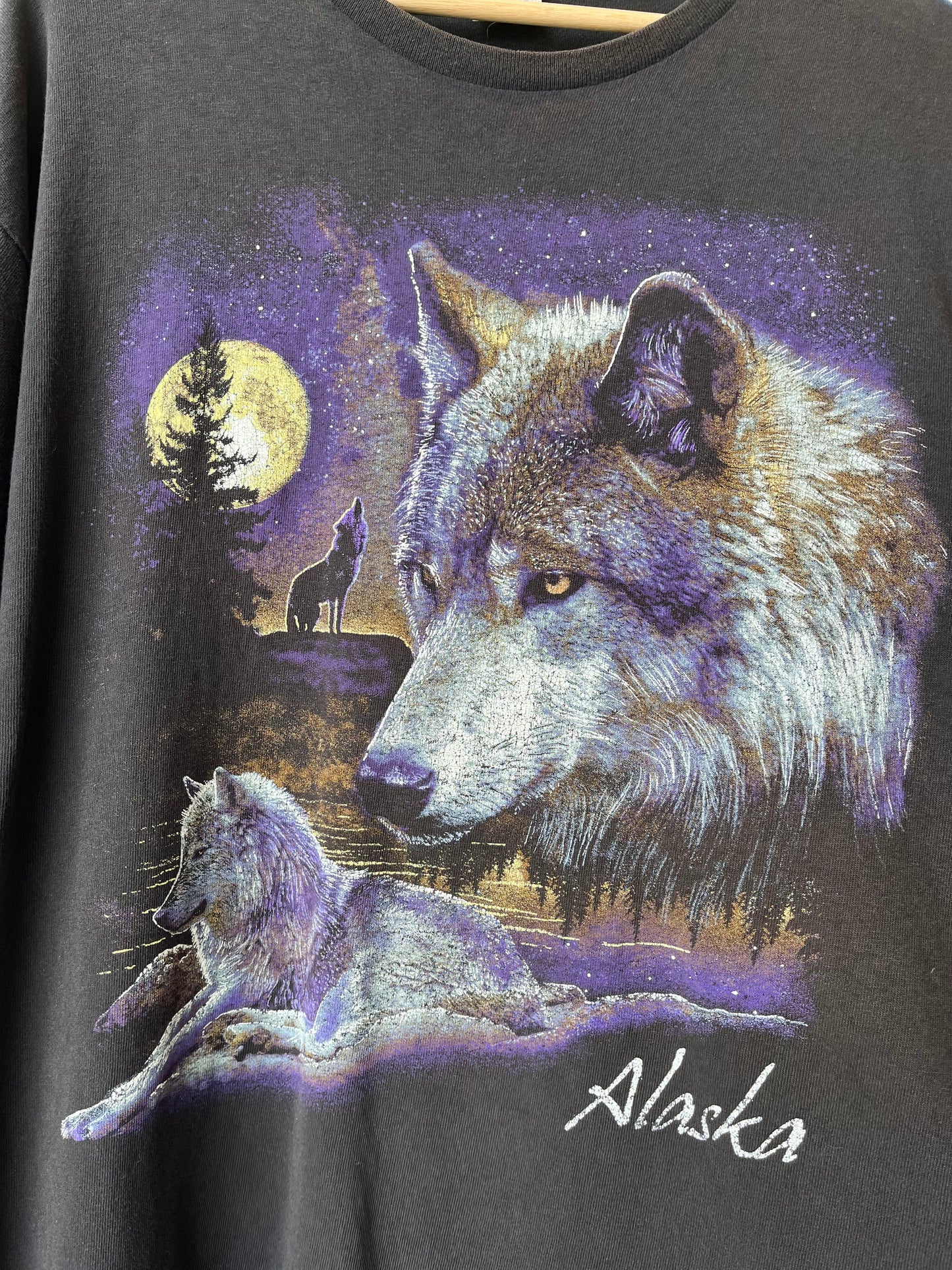 Y2K Alaska Wolf T-Shirt