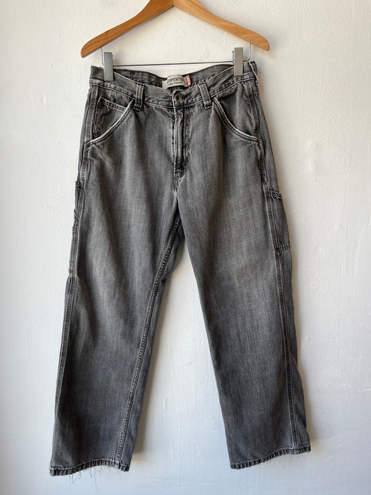 Y2K Gray Levi's Carpenter Jeans 32"
