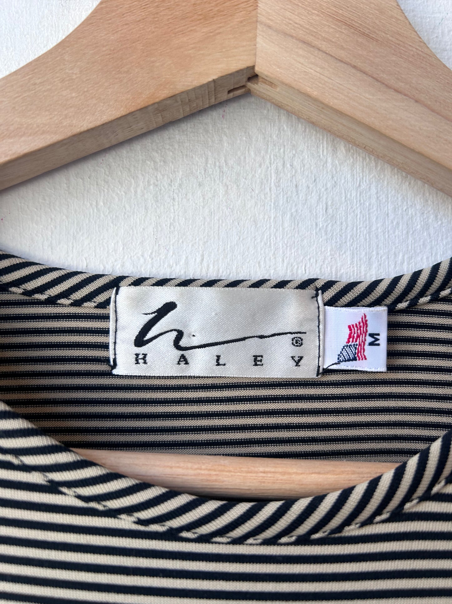 Y2K Striped Long Sleeve Top