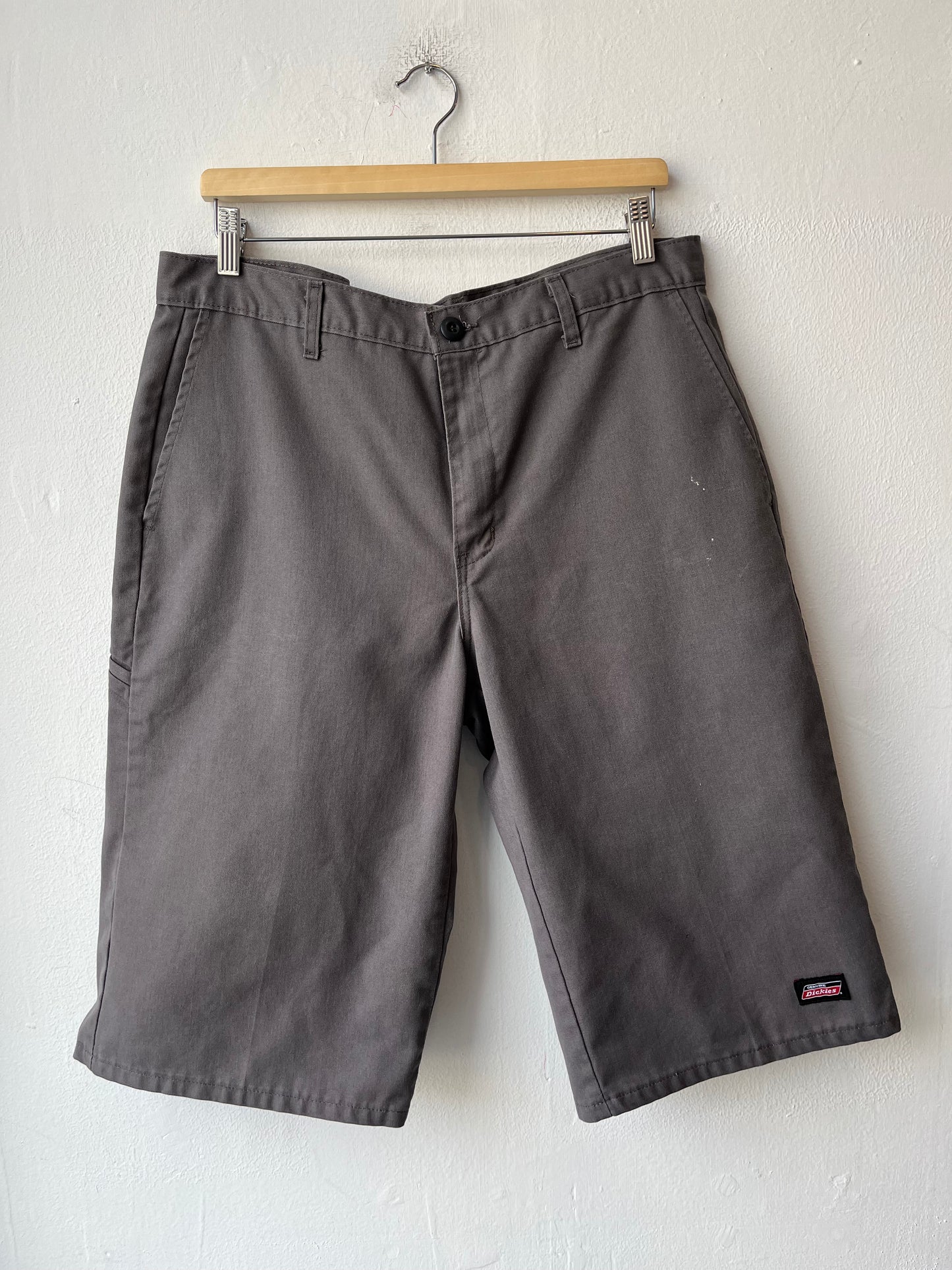 Y2K Gray Dickies Work Shorts 34"