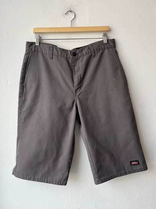 Y2K Gray Dickies Work Shorts 34"