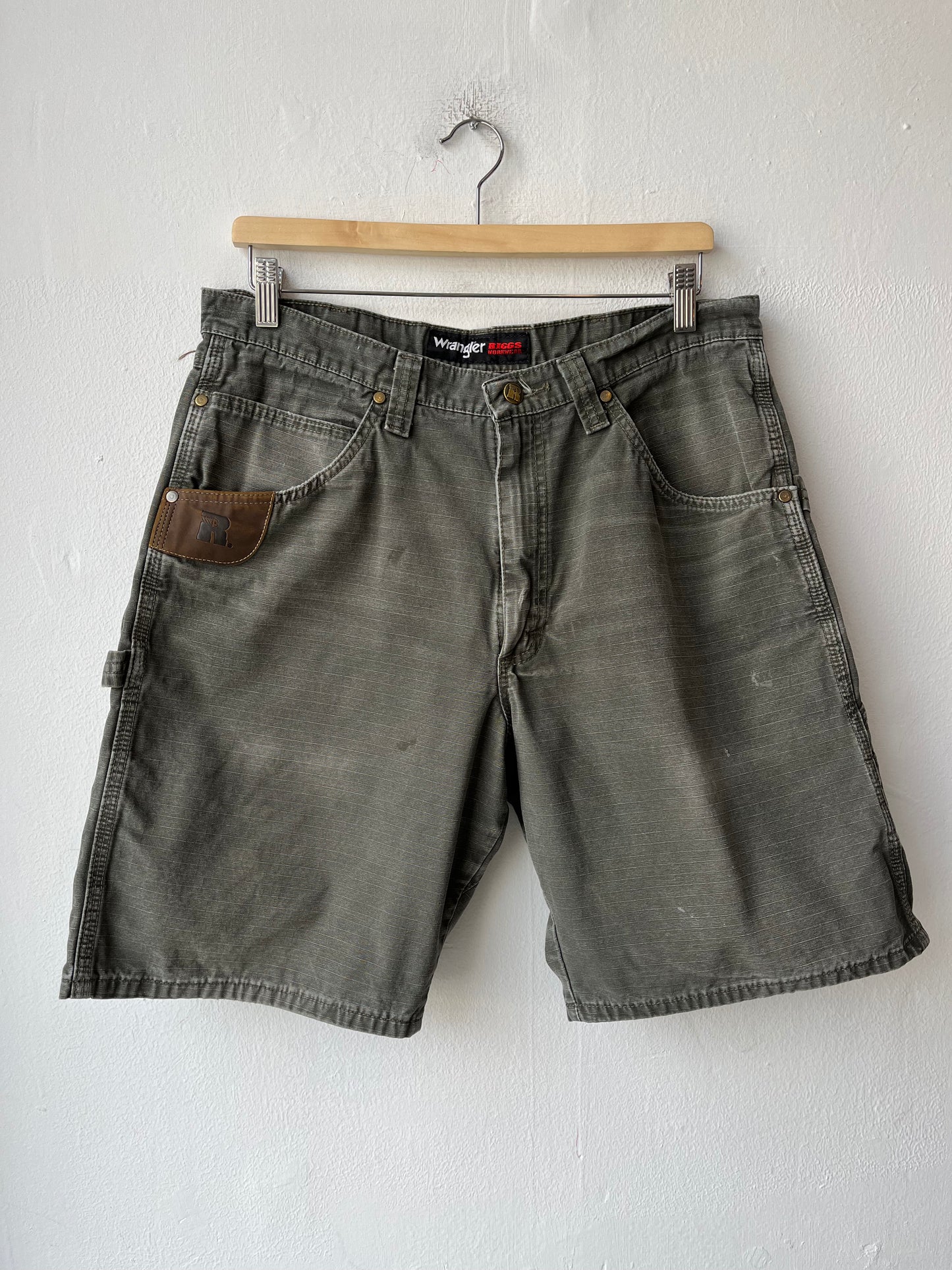 Y2K Wranger Riggs Shorts 34"