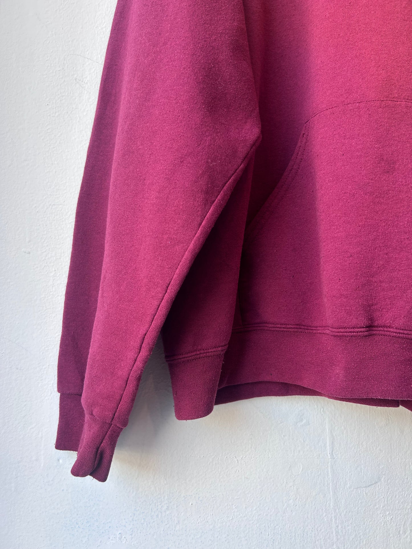 90's Maroon Hoodie