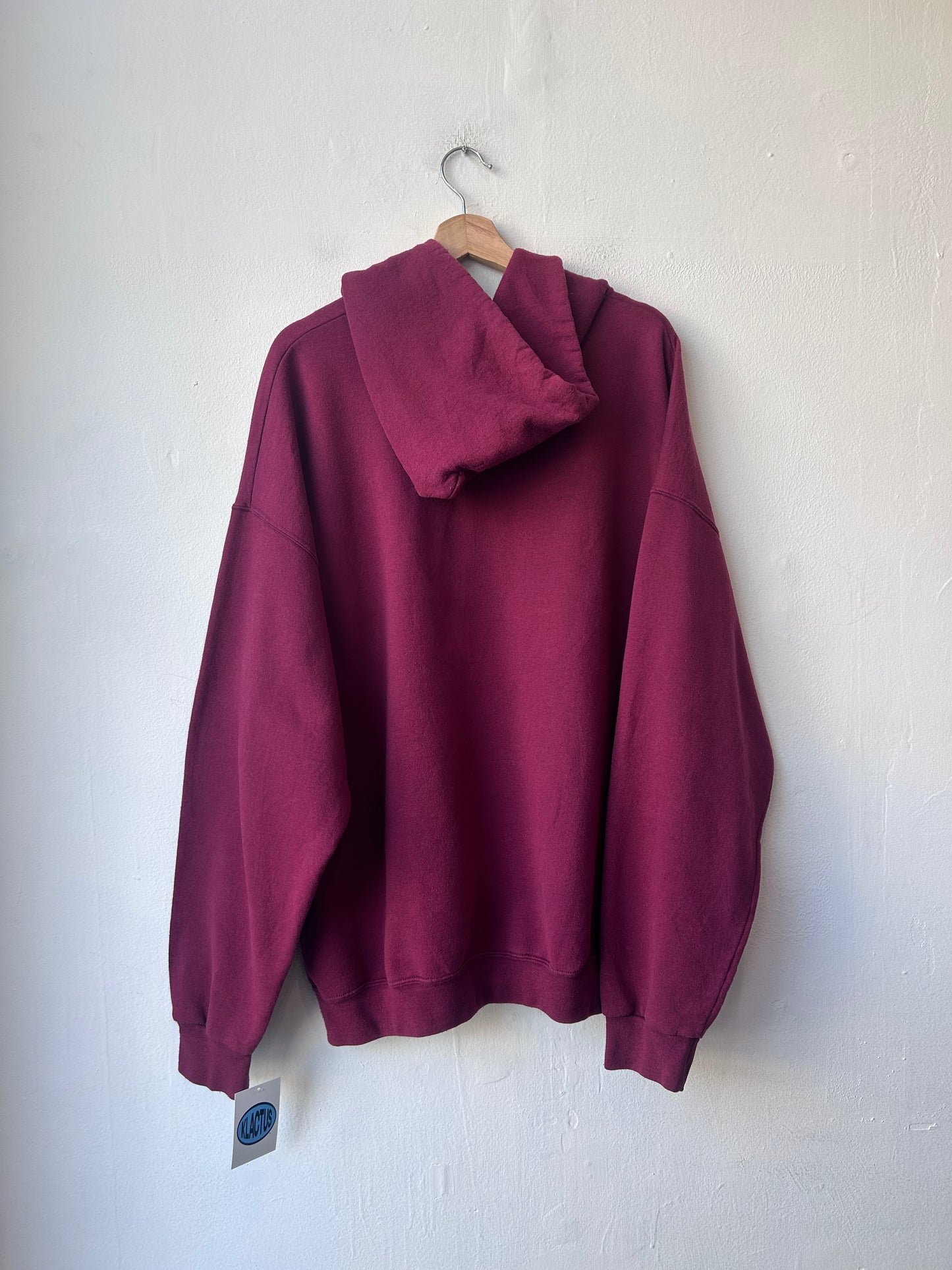 90's Maroon Hoodie
