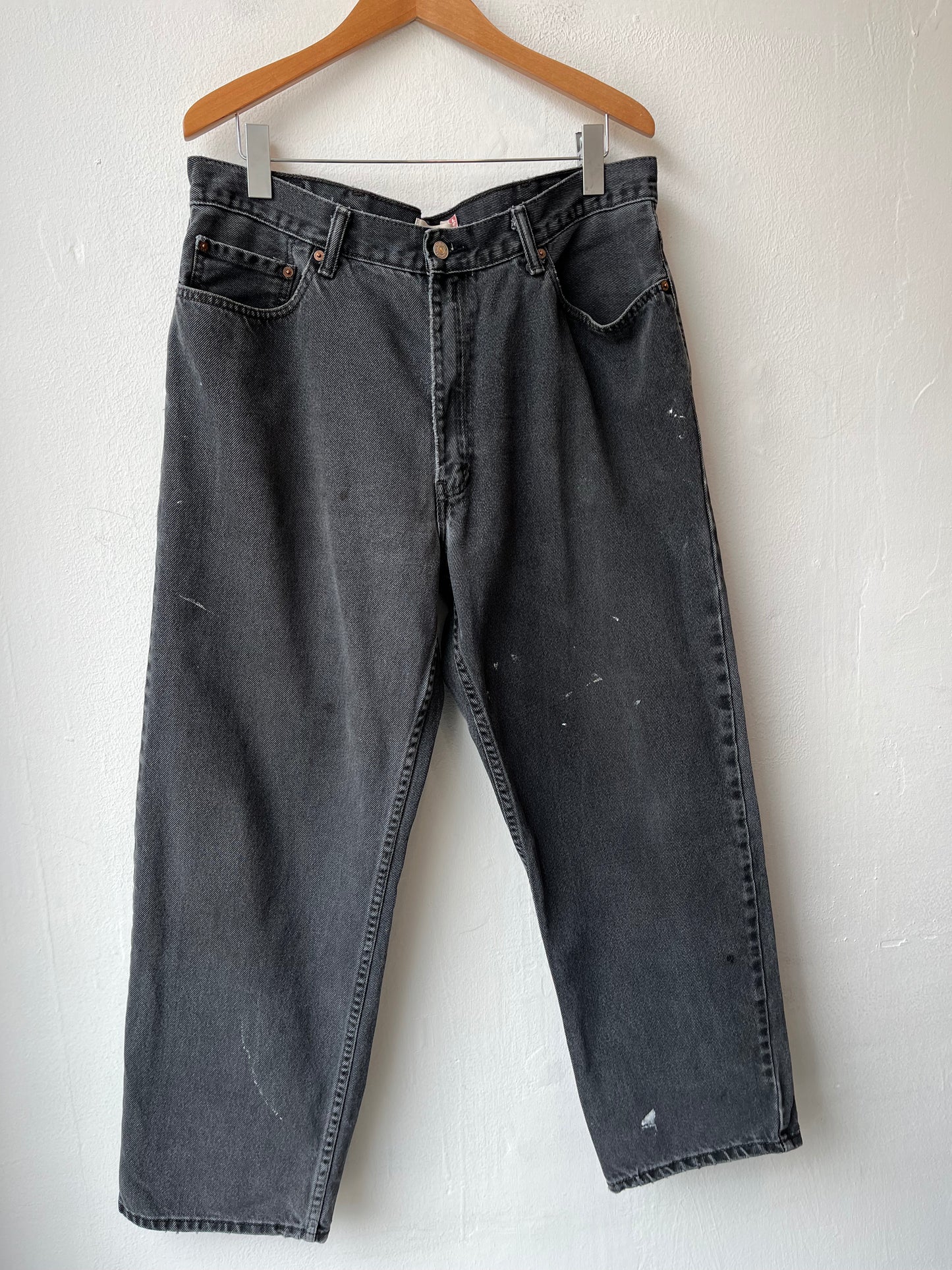 Y2K Levi's 550 Black 38"